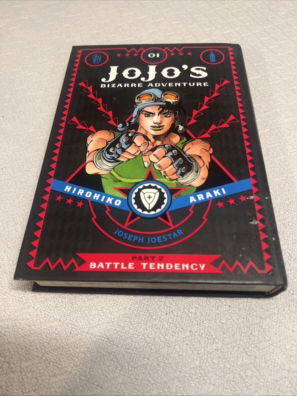 Jojo's Bizarre Adventure Part 2 Battle Tendency Vol. 1 Hardcover Manga